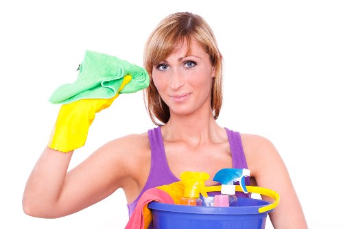 Person submitting a formal complaint in a structured office setting