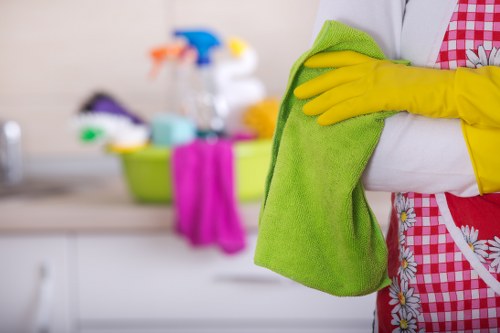 Mattress cleaning supplies including baking soda, cloths, and vacuum