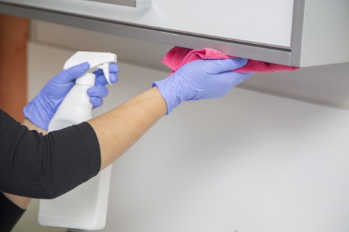 Waste handling and compliance during a UK service job